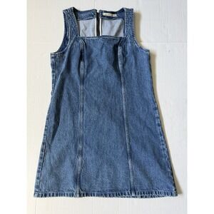 Abercrombie And Fitch Denim Mini Dress Womens M Y2K